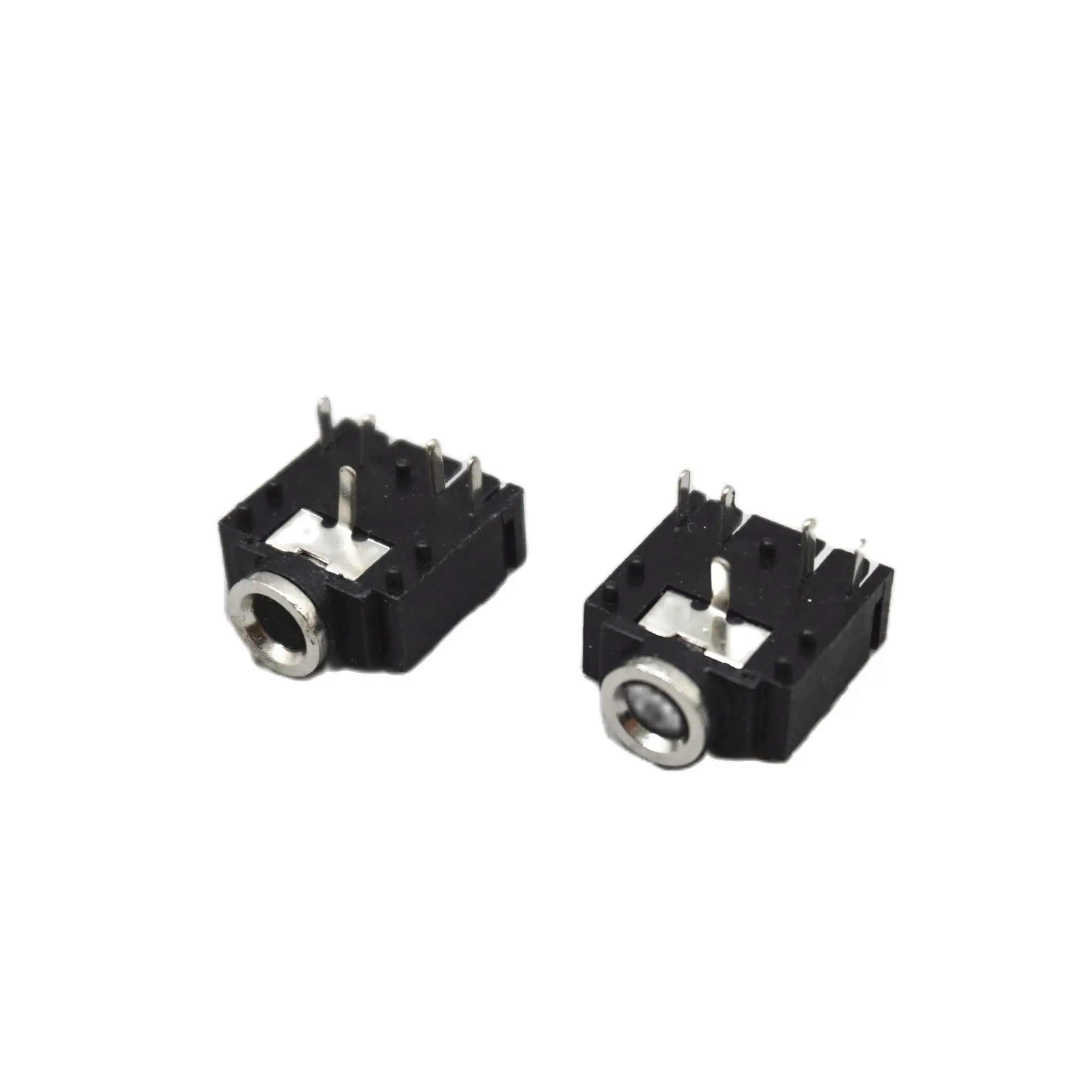200 шт. 3F07 3 5 мм стерео гнездо Аудио разъем PCB 5Pin PJ-307 железная двухсторонняя