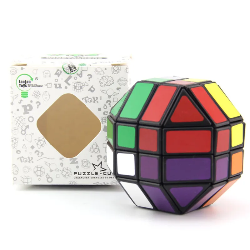 

LanLan 4x4 Sepaktakraw Sepa Takraw Rattan Ball Magic Cube Professional Speed Antistress Educational Toys For Children