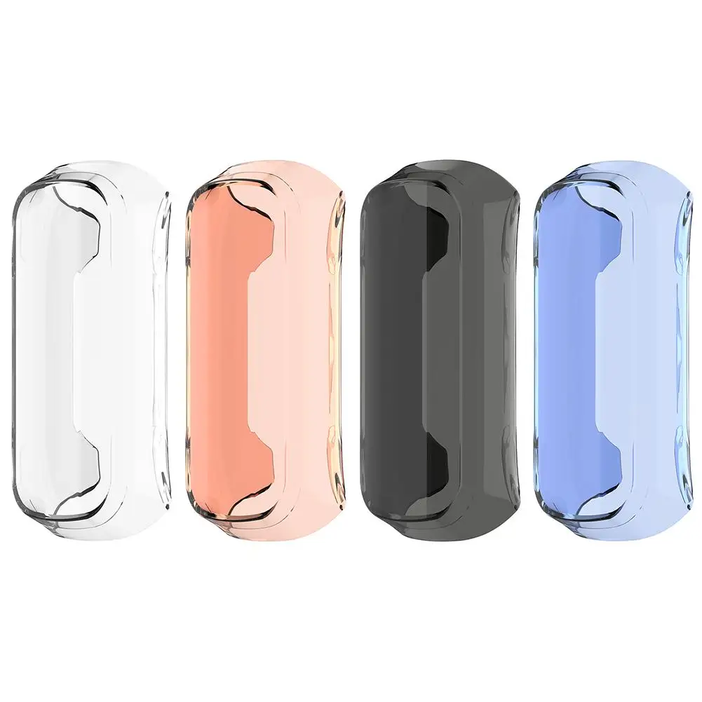 

Чехол из ТПУ на весь корпус, прозрачный чехол для смарт-часов Samsung Galaxy Fit-e R375, легко устанавливается и разбирается, 45*19*10 мм