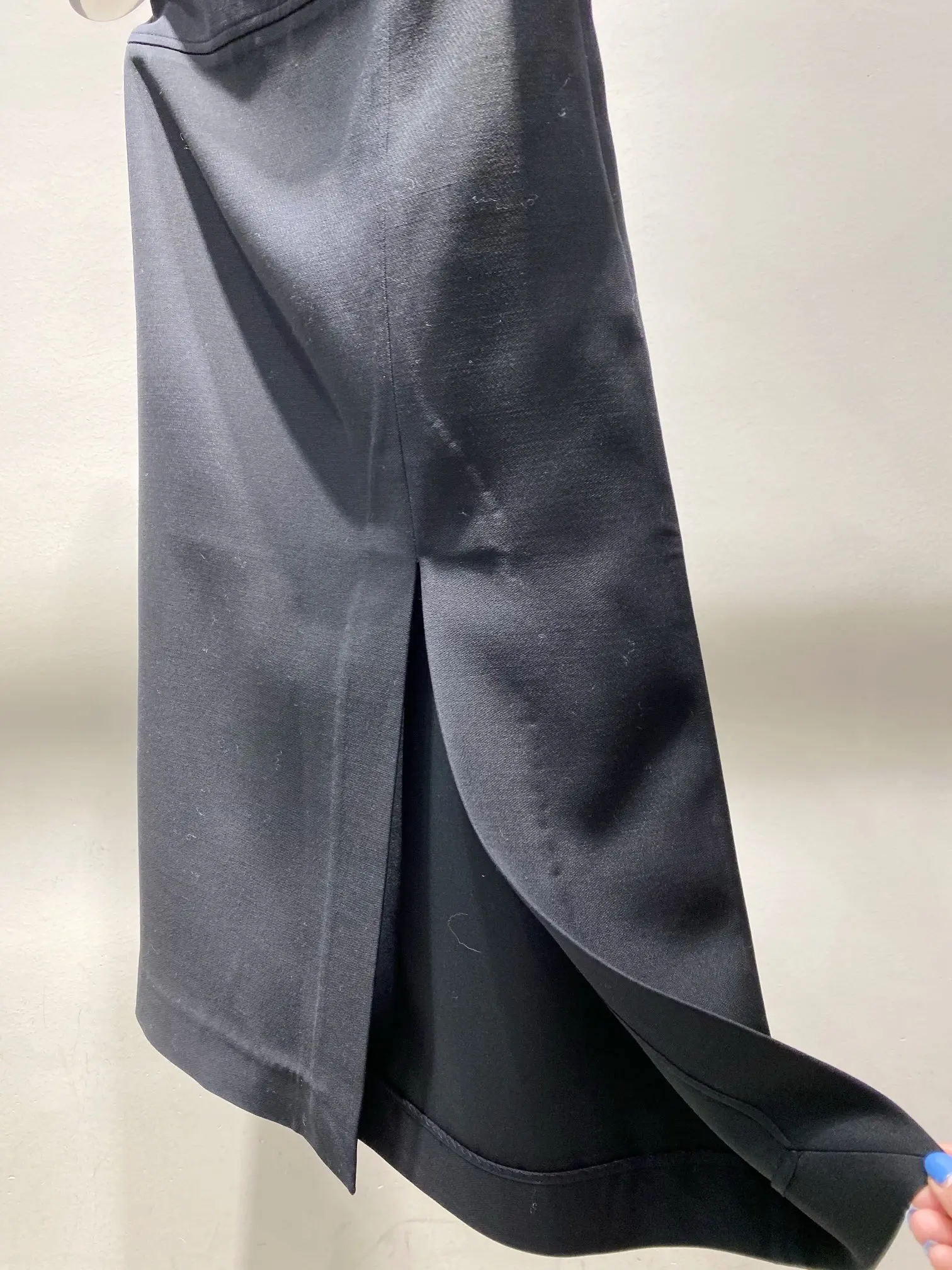 Новая одежда 2022 новая шелковая шерстяная юбка абсолютно элегантная и