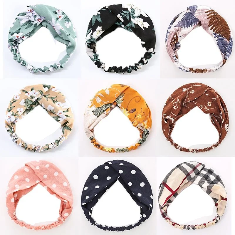 

Ladies Hair Bands Girl Woman Headband Sport Makeup Turban Elastic Designer Made Of Summer for Bandanas Fashion Accessories 2021