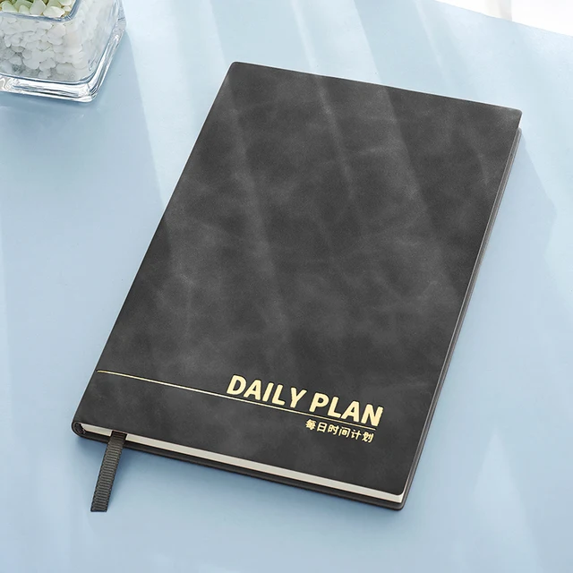 Ежедневник с нанесением. Интеллектуальный блокнот. Brauberg control 1 240398. Кожа. Блокнот с пластиковой обложкой.