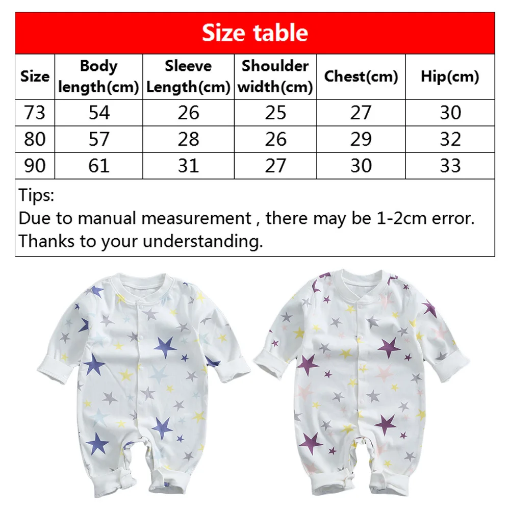 

Newborn Vibrant Star Cartoon Onesies Cotton Short-sleeved Jumpsuit Baby Climbing Clothes Baby Rompers Air-conditioned Clothes