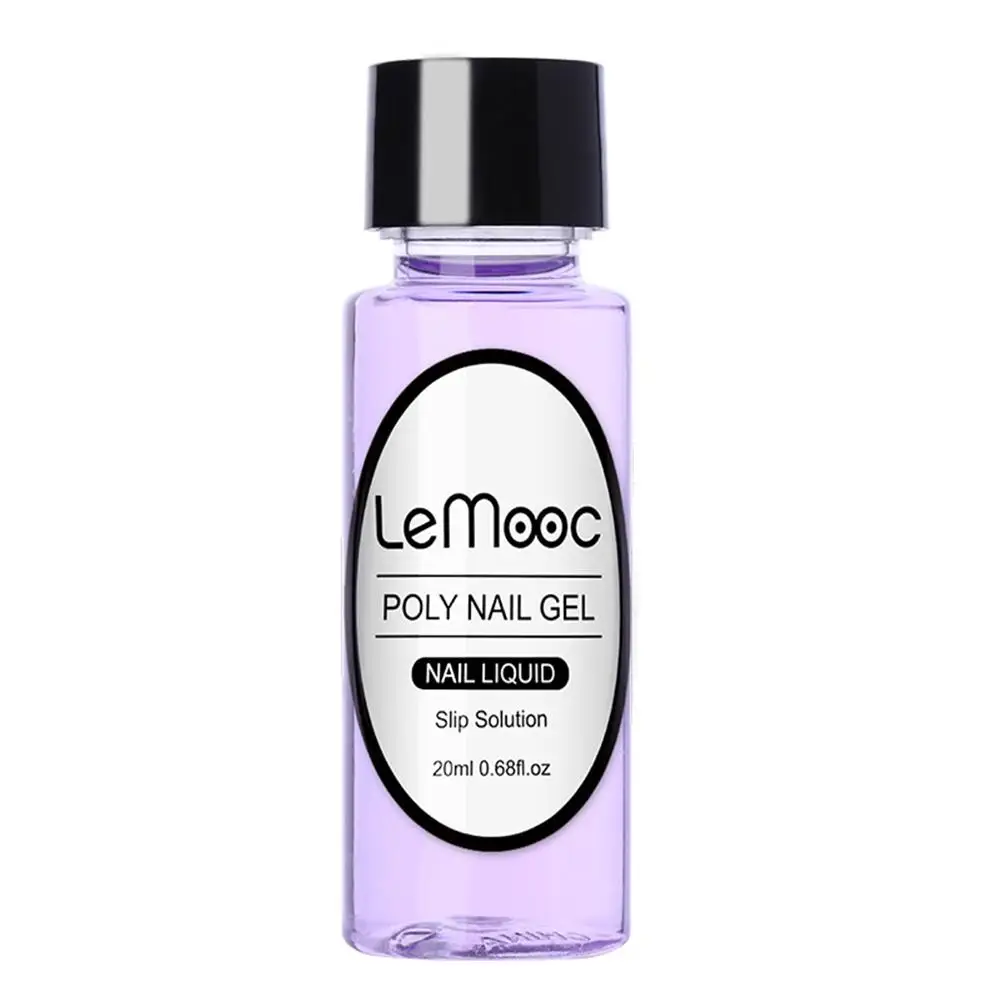 Полимерный УФ гель для ногтей жидкий раствор быстрого наращивания постоянный прозрачный акриловый 20