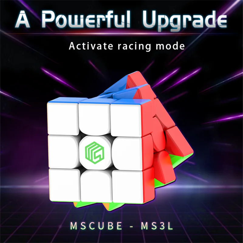 

Mscube MS3L 3x3x3 Magnetic Magic Cube Stickerless Professional Magnets Puzzle Speed Cube Educational Toys For Children