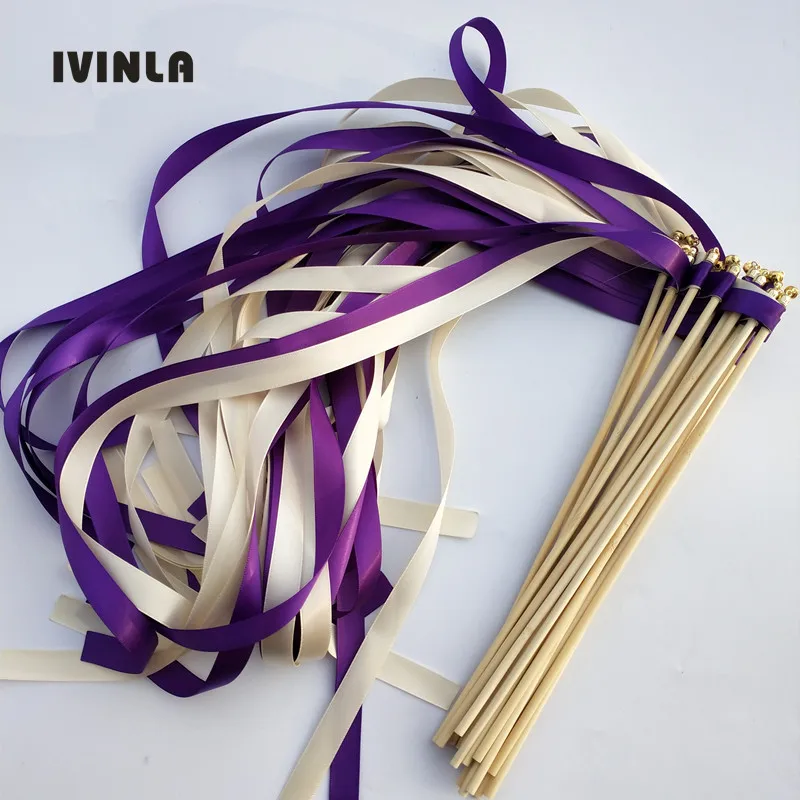

Палочки для украшения свадьбы, 50 шт./лот, фиолетовые