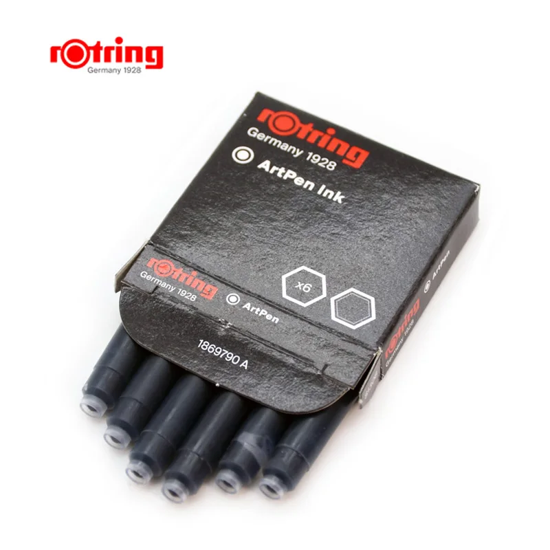 Набор чернил rotring ArtPen синие/черные чернила 2 коробки |