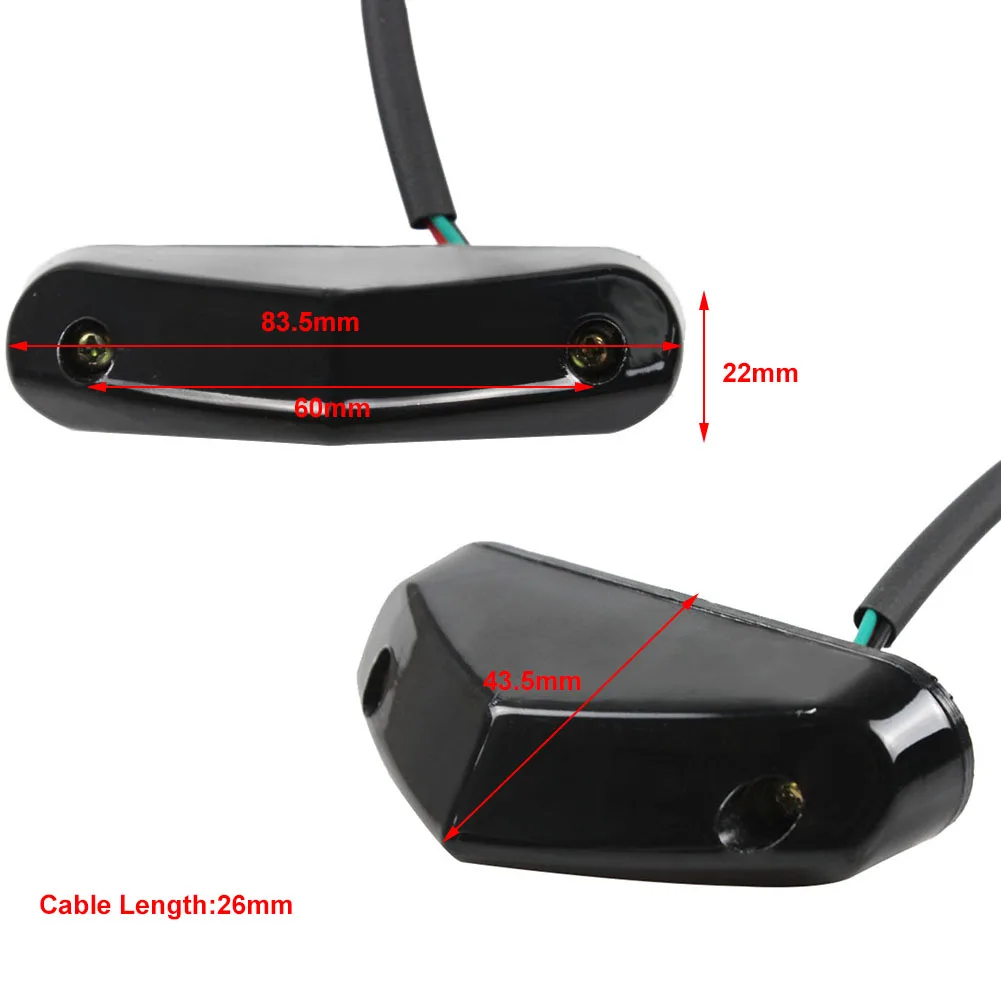 Universal 12V DC LED Brake Stop Tail Light Signal Indicators Motorcycle Motorbike Bike Rear Accessories |