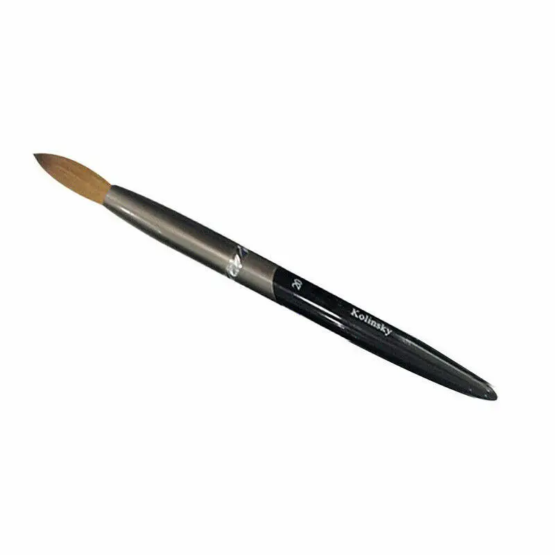 Инструмент для маникюра круглый стержень большая Хрустальная ручка кисть