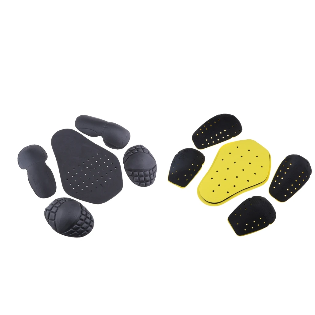 2 комплекта мотоциклетных мотокроссов налокотники для спины и плеч защитные