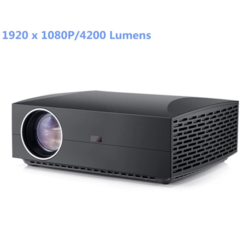 F30 ЖК-проектор Fhd 1920X1080 P 4200 люменов 50000Hrs лампа жизни дома развлечения домашнего кинотеатра проектор американский стандарт