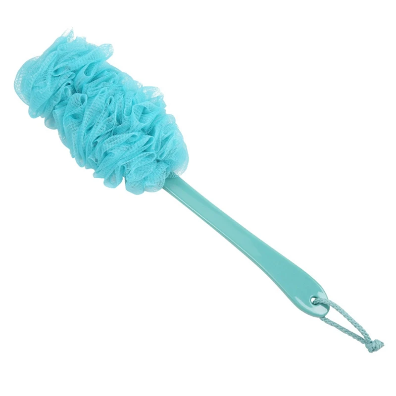 

Fashion New Bath Brush Long Handle Wash Body Tool Durable Bath Ball clean well Skin Exfoliating Body Massage Cleaning Accessory