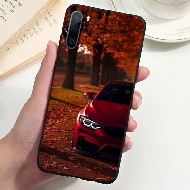 

Blue Red Car Phone Case For Huawei P20 P30 P40 lite Pro P Smart 2019 Mate 10 20 Lite Pro Nova 5t
