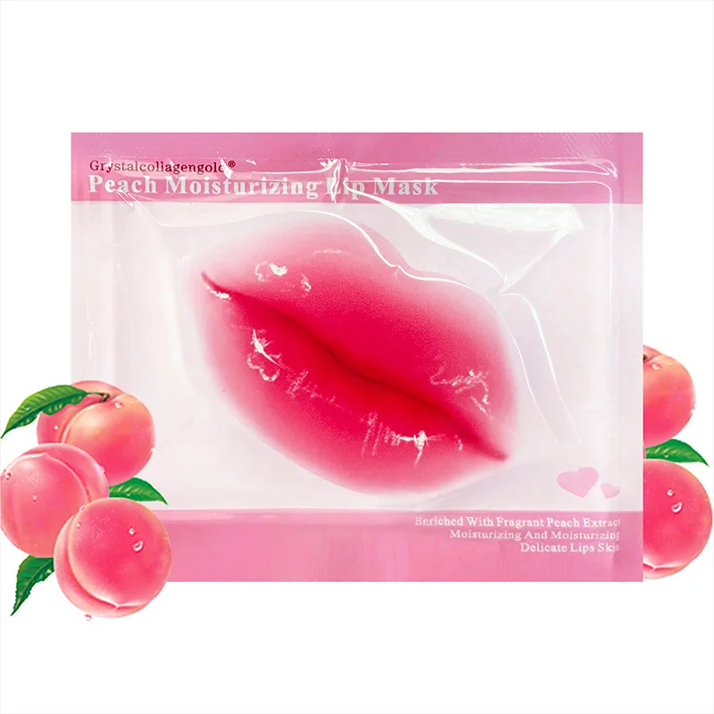 5-12packs увеличитель губ Персик маска для колодки питательная увлажняющая эссенция
