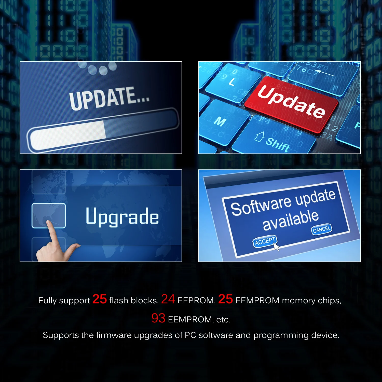 Набор программаторов EPROM высокоскоростные USB ПРОГРАММАТОРЫ SPI BIOS Flasher с адаптером