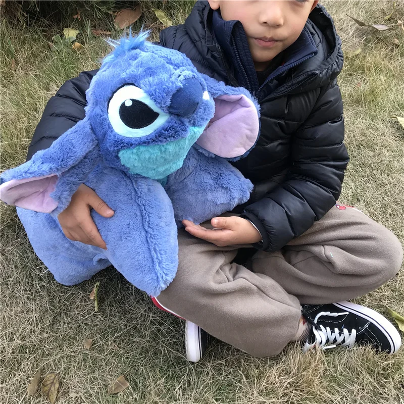 Juguete de peluche de Lilo & Stitch para beb&eacute;, almohada especial de dibujos animados, 1 unidad, 50cm, regalo de cumplea&ntilde;os-5