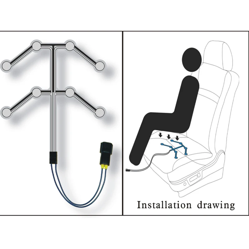 2021 популярный универсальный датчик давления на автомобильное сиденье защитный