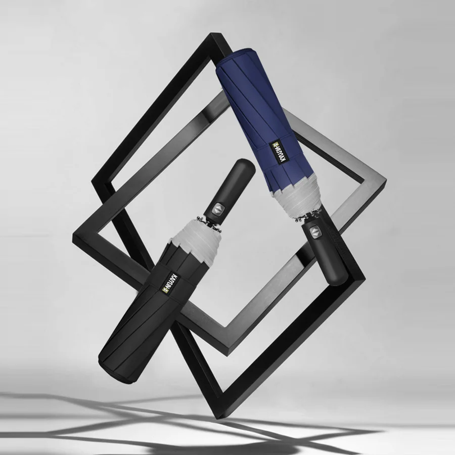 Деловой мужской автоматический складной зонт для мужчин стиль siye деловой Зонт