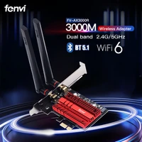 3000mbps intel ax200 wifi 6 pci express bluetooth 5 1 wifi card adapter dual band 2 4g5ghz 802 11ax pcie wireless network card