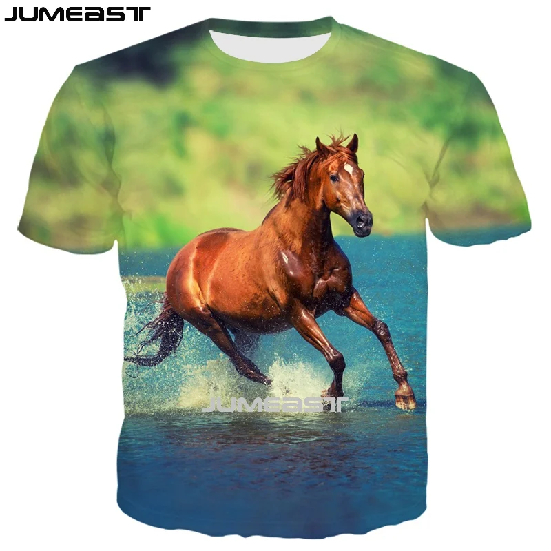 Jumeast брендовая мужская женская футболка с 3D принтом летняя оверсайз О-образным