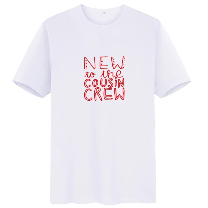 Srivb Новый брата с круглым вырезом надписью в стиле хип-хоп футболка Для женщин 2019