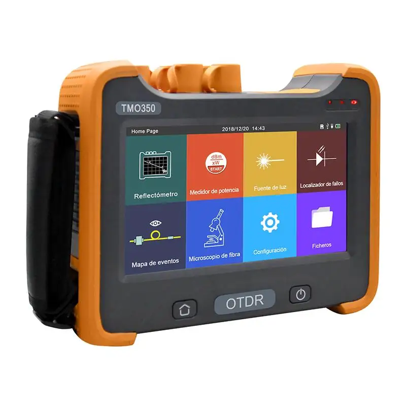 Новый оптический временной рефлектометр TMO350 OTDR 1310 1550nm 32 30dB встроенный VFL OPM OLS