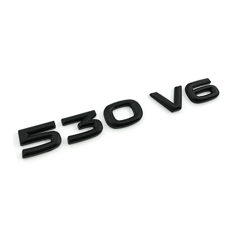Багажник крыло V6 480 530 значок эмблема наклейка для Volkswagen VW Phideon Teramont Touran Touareg Passat Atlas