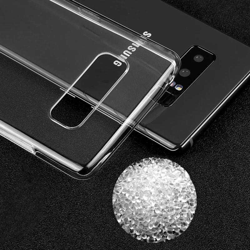 Чехол для телефона samsung Galaxy Note 9 note8 note5 4 3 PLus Силиконовый ТПУ Мягкий Ультратонкий