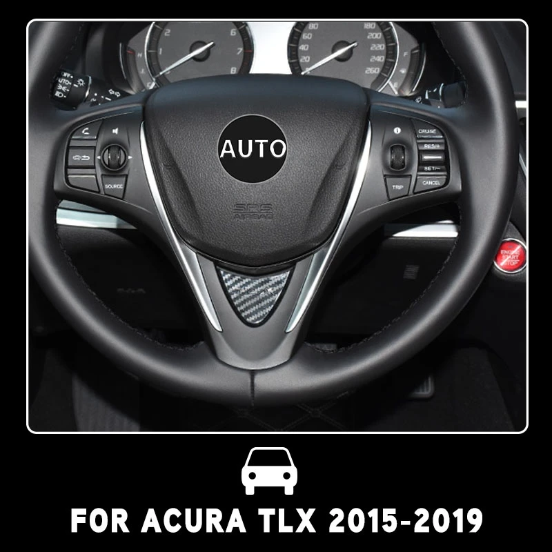 Pcmos углеродное волокно панель накладка для Acura TLX- интерьер молдинги молдинг наклейки Новые