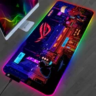 RGB коврик для мыши ASUS ROG, игровые аксессуары, компьютерный коврик для мыши, клавиатура с подсветкой, LED Gabinete, игровой коврик, коврик для мыши, Настольный коврик