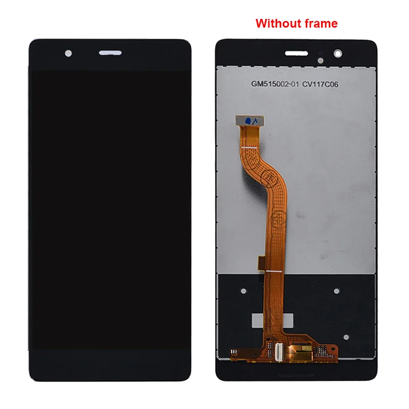 С ЖК-дисплеем для Huawei P9 ЖК-дисплей EVA-L09 EVA-L19 ЖК-экран сенсорная панель с сенсорным