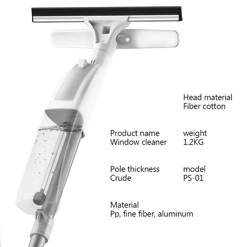 Щетка для чистки стекла с распылителем воды Magic Window Cleaner Высококачественная