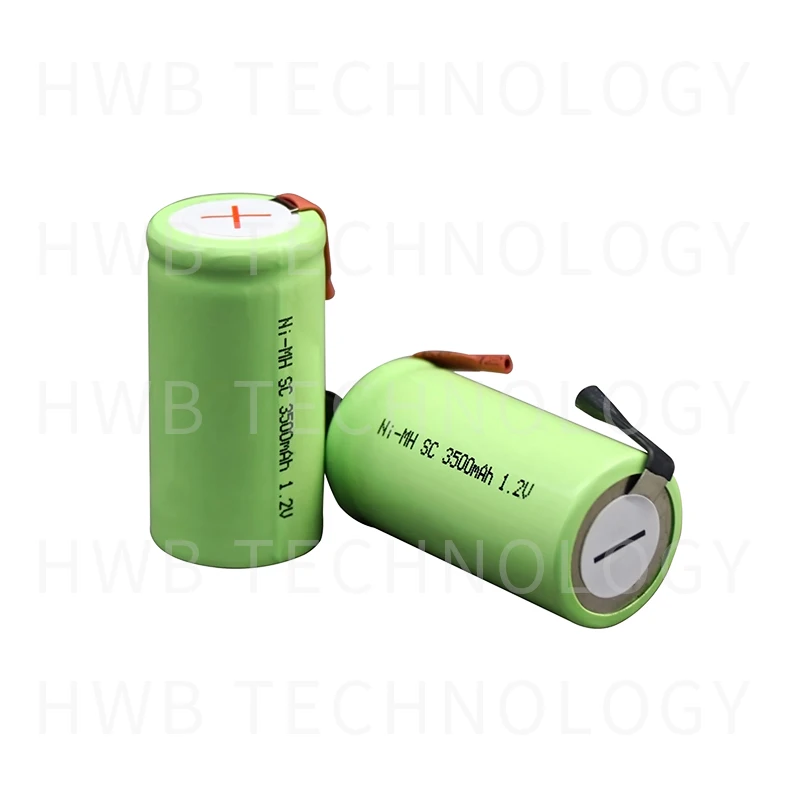 18 упаковок 1 2 в SC 3500 мАч ni mh перезаряжаемые батареи