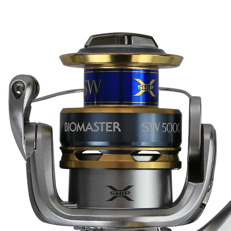 SHIMANO BIOMASTER SW 5000PG 6000PG 8000PG 10000HG HAGANE GEAR 6+ 1BB A-RC катушка для соленой воды спиннинговая катушка для рыбалки