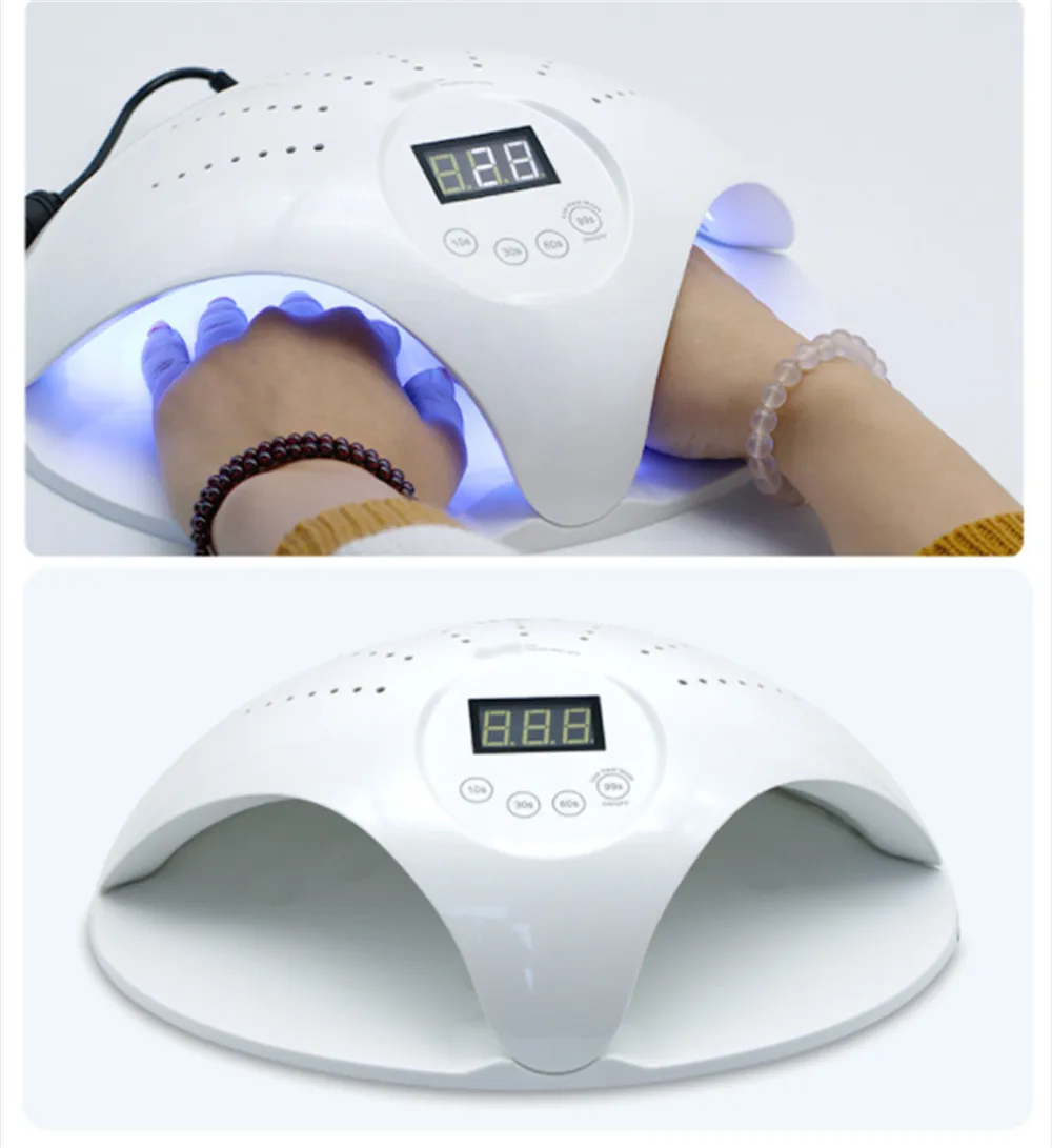 

Led UV Lamp Nail UV Led Lamp Gel Lamp Manicure Foot Lamp Nail Dryer Two Hands UV Nail Lamp Nails Lamp Drying Nails UV Light Gel