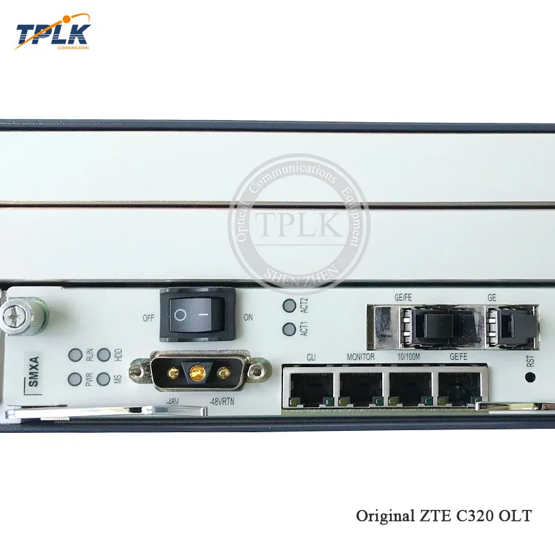 100% оригинальный mini C320 OLT G/EPON AC Power con 1GE SMXA / 1 + PRAM mejor precio|Оптоволоконное