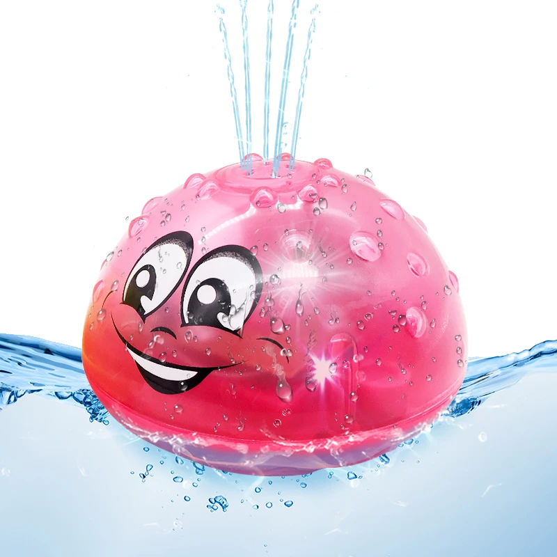 

Bath Toys Spray Water Light Rotate with Shower Pool Kids Toys for Children Toddler Swimming Party Bathroom LED Light Toys Gift