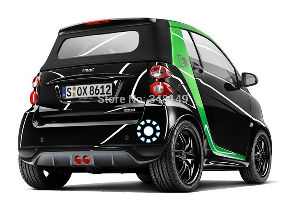 Автомобильный Стайлинг Светоотражающая Автомобильная топливная крышка