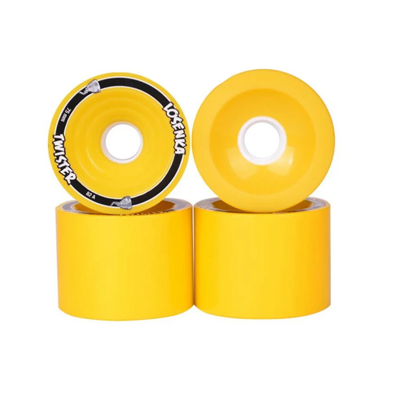 

Losenka [75mmx56mm 82A] PU Wheel for Long Skateboard Downhill Braking, Large Skate Board Wheels