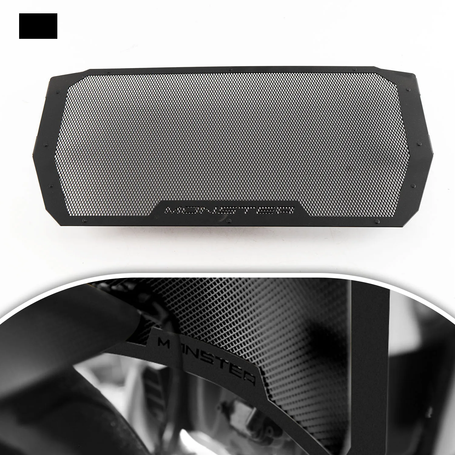 

For Ducati Monster821 Monster 821 2014-2020 Monster1200 Monster 1200 2015-2018 Motorcycle Radiator Grille Guard Cover Protector