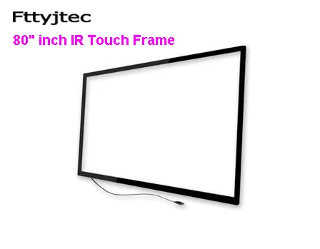 

Fttyjtec 82" Real 10 Points IR USB Multi Touch Screen Overlay/Frame without glass for interactive bar system,all in one
