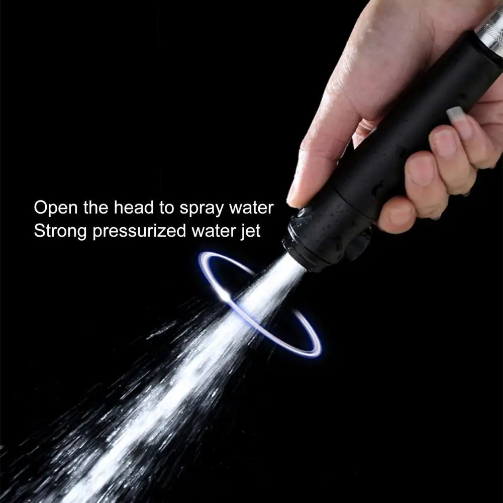 

Pulse Belt Spray Gun Handheld Nozzle Shower Head Four Functions Shower Head With Filter Hand Spray Bathroom Fixture Dropshipping