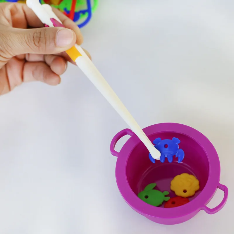 

Renbo Toy Clip Fish Talent Hand-Eye Coordination Improve Outsight Children's Intellectual Development Interactive Desktop Game