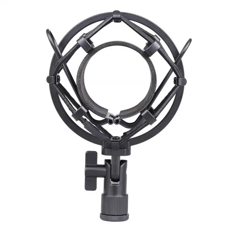 Miniphone Shock Mount 50 мм для 48 54 Диаметр конденсаторного микрофона черный|Микрофоны| |