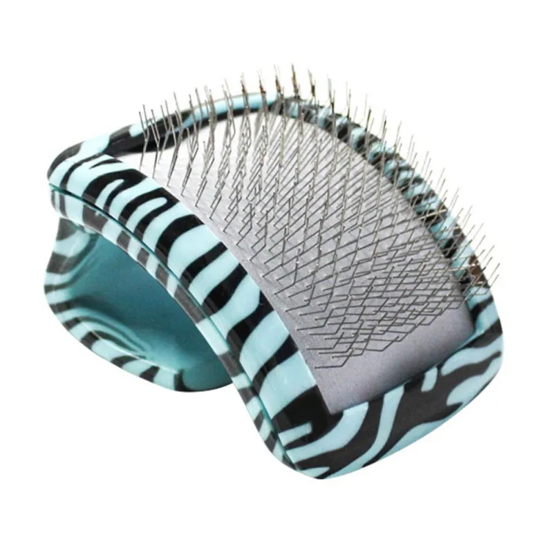 Щетка с леопардовым рисунком многоцелевой инструмент для вычесывания шерсти