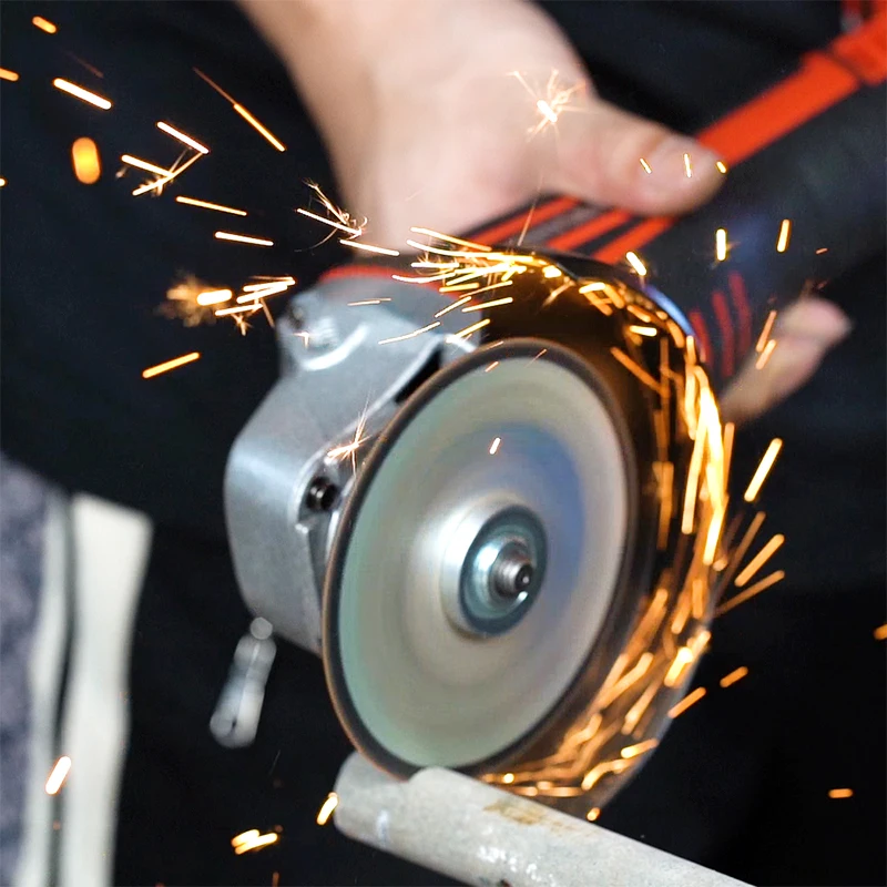 Беспроводная ударная шлифовальная машина WOSAI бесщеточный угловой шлифовальный