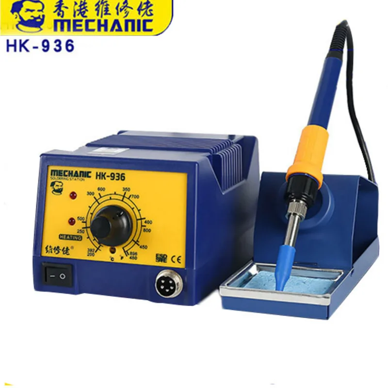 

12 Sets MECHANIC Lead-Free Soldering Iron Soldering Station Adjustable Temperature Welding Desoldering Tools SMT Rework Station