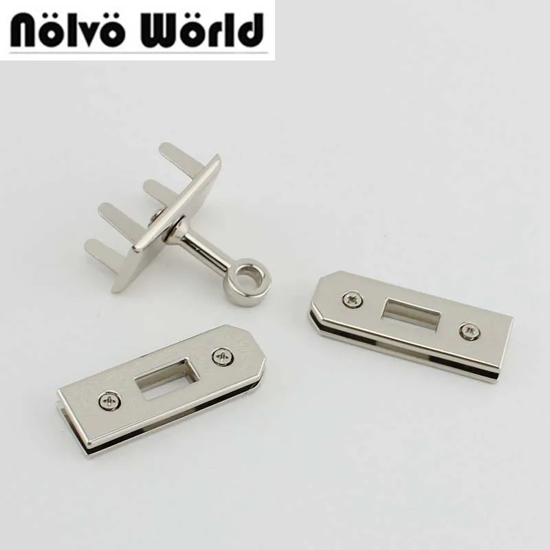 30 компл./лот 32X20X16mm 1 короткий болт с 2 петельками золото/L золото/серебро цветная