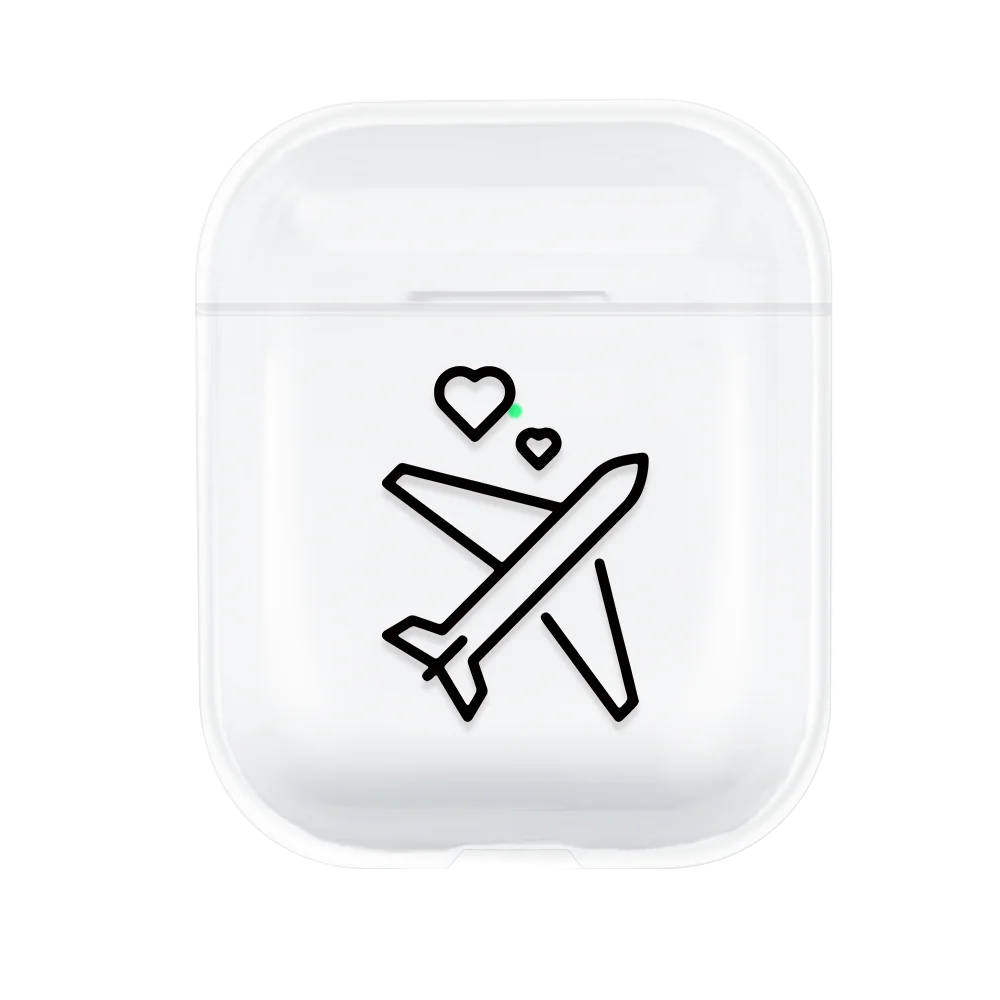 05 Роскошный чехол для наушников с рисунком для Airpods 2 1, прозрачные аксессуары, чехол для наушников AirPod, чехол, оболочка - Цвет: 05