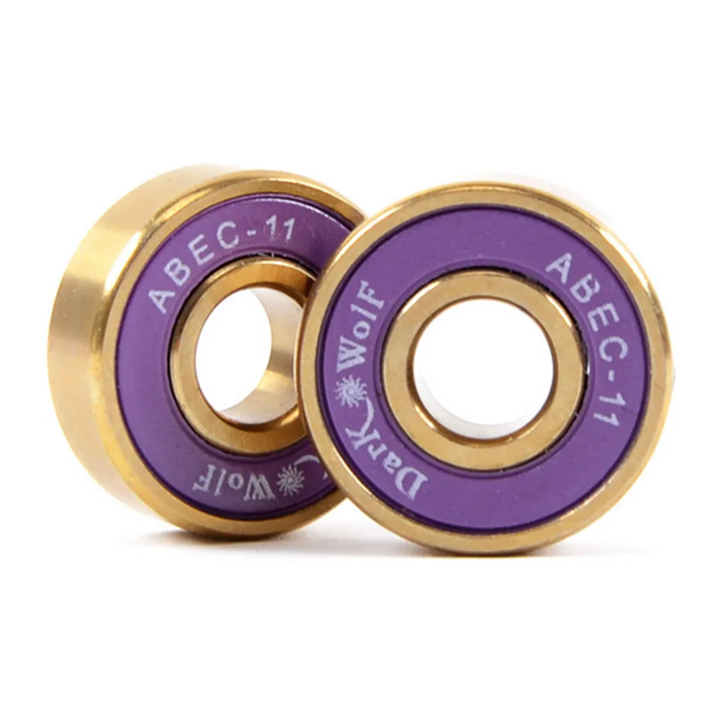 4 шт./компл. прочные роликовые подшипники для скейтборда Лонгборда титановые